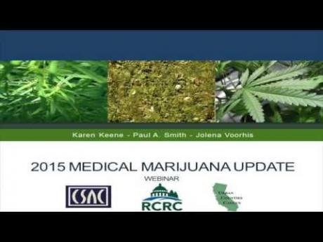 Medical Marijuana Webinar – November 18, 2015