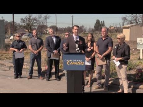CSAC Press Conference: Supervisors & Survivors on Changes to Wildfire Liability Law – July 11, 2018