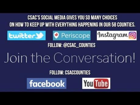 Join the Conversation! Follow CSAC’s #SocialMedia