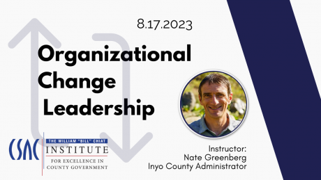 Special Course: Learn Organizational Change Leadership in Downtown Sacramento