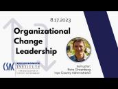 Institute Pop-Up: Gain Confidence in Change Management with New Leadership Course