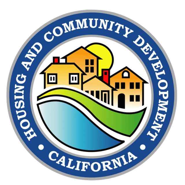 The logo for the Caliifornia Department of Housing and Community Development